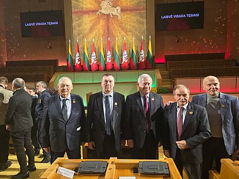 Автори української Незалежності — серед почесних гостей урочистостей до 35-річчя Дня захисників свободи в Литві