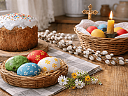 Вітаємо вас зі світлим святом Великодня!