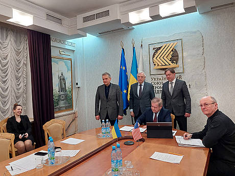 Inaugural conference of US and Ukrainian manufacturers: a memorandum between ULIE and the National Association of Manufacturers signed