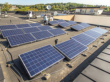 Посольство Литвы в Киеве будет пользоваться солнечной электроэнергией