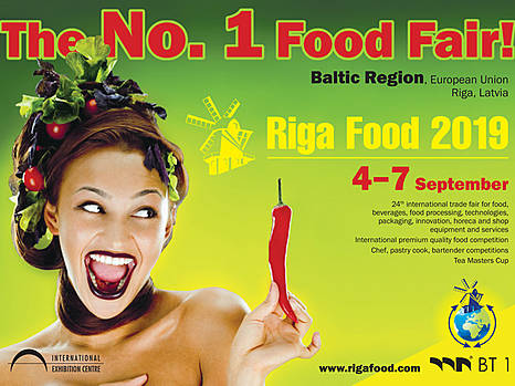Приглашаем на ежегодную Международную продовольственную выставку «Rīga Food 2019»