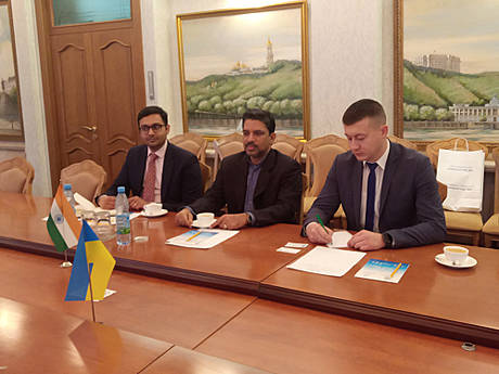УСПП и Посольство Индии в Украине будут способствовать двусторонним бизнес-контактам