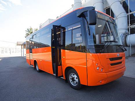 УНИАН // ЗАЗ запустил производство нового автобуса