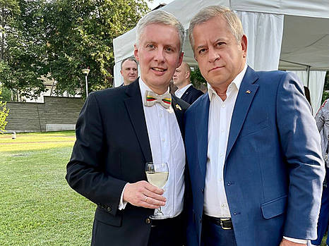 День Литовского Государства: Анатолий Кинах принял участие в торжествах по случаю праздника