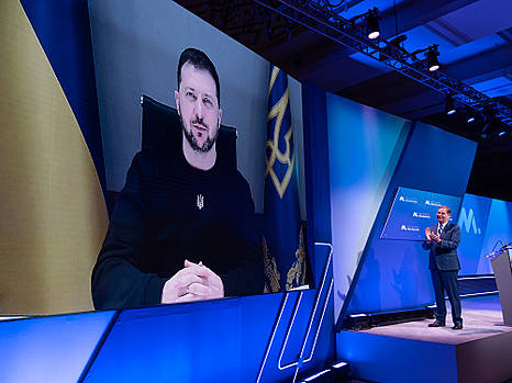 Президент Зеленский обратился к промышленникам США