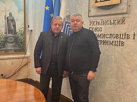 Анатолий Кинах провел рабочую встречу с председателем Национальной службы посредничества и примирения Дмитрием Кухнюком