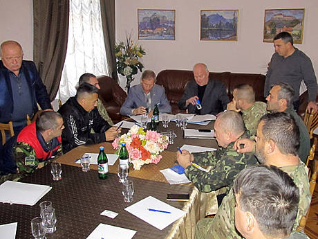 Закарпатские предприниматели будут помогать ветеранам АТО